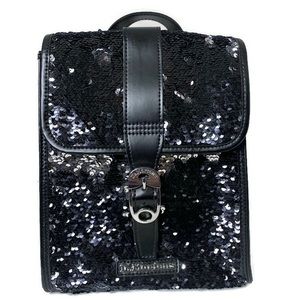 Dr. Martens Mini Sequin Leather Backpack